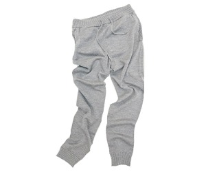 Drumohr - Gray Merino Wool Jogger Pants