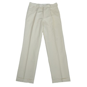 PT TORINO - Edge Regular Fit Ivory Cotton &amp; Linen Pants